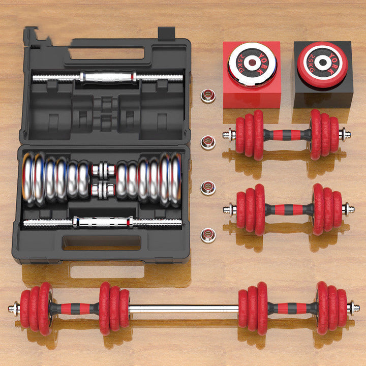 Transform Your Workout with Our Pure Iron Solid Electroplating Dumbbells
